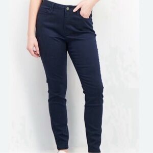 Market & Spruce Women's Skinny Jeans - Navy